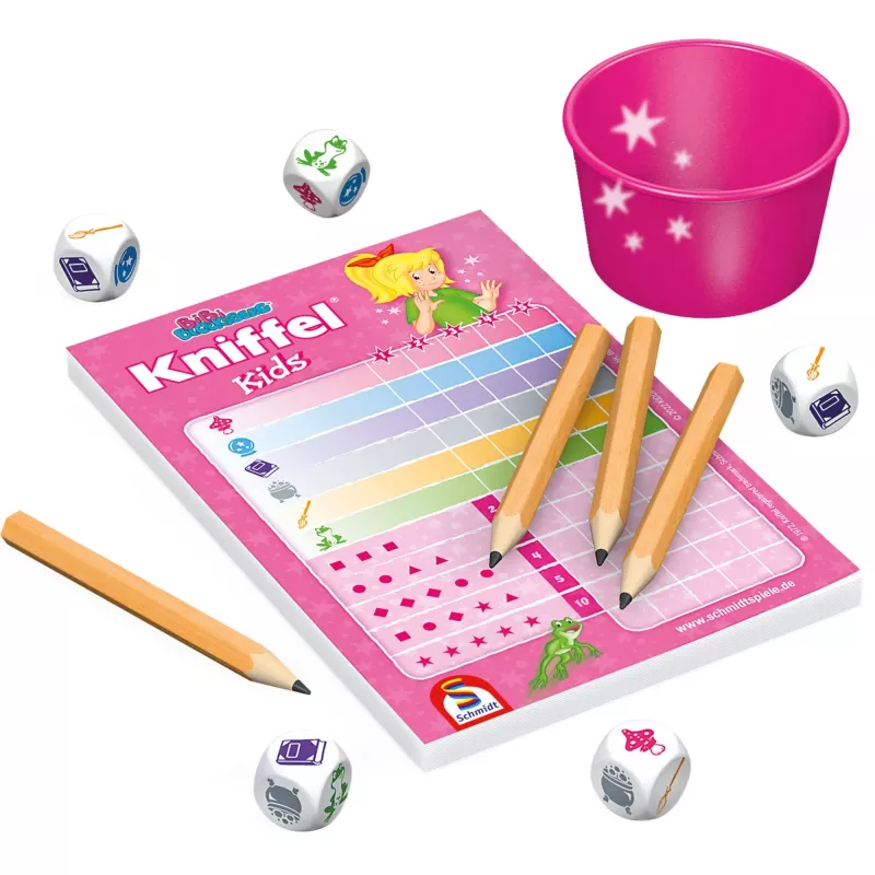 Bibi Blocksberg, Kniffel ® Kids, Würfelspiel