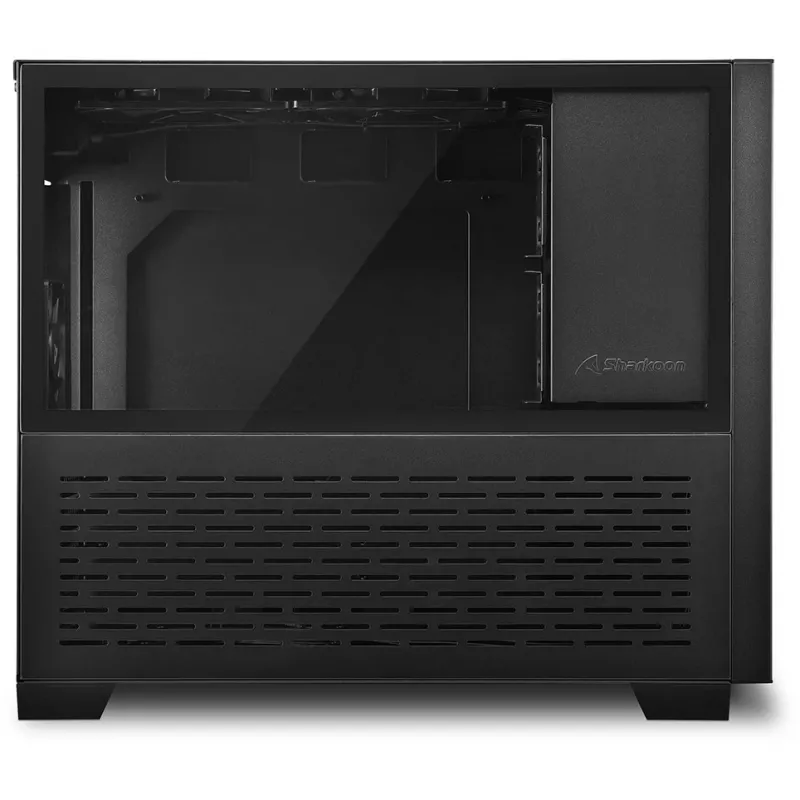 Sharkoon MS-Z1000 Micro-Tower-Gehäuse, Schwarz