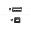 Wentronic Goobay USB 2.0 Hi-Speed Verlängerungskabel, Schwarz, 1,8 m - USB 2.0-Stecker (Typ A) > USB 2.0-Buchse (Typ A) (68903)