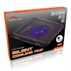 Kühlpad MEDIA-TECH MT2660 – USB-betriebener Laptop-Kühler, 1 Lüfter 13,5 cm, 20 CFM, 1000 U/min, 330×250×40 mm, 327 g, Hintergrundbeleuchtung