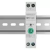 DIN-Schienen-WLAN-Relais QOLTEC 50881 — Netzumschaltrelais 63A für Elektroinstallationen