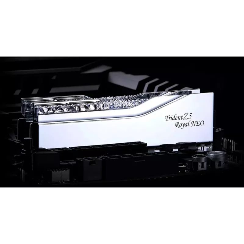 Trident Z5 Royal NEO RGB EXPO 32GB (2x16GB) DDR5 PC5-48000C28 6000MHz – Silber
