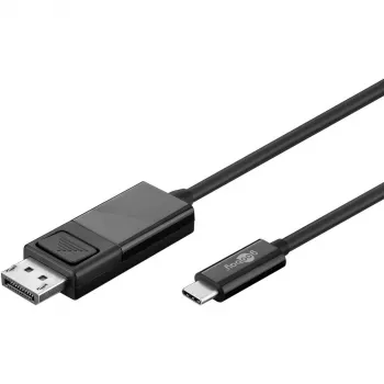 Goobay USB-C auf DisplayPort. M/M. Schwarz