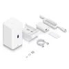 Ubiquiti UNAS-2-W Unifi Nas 2X 3.5 HDD-Einschübe, 2,5 GbE, USB-C, PoE++-Adapter