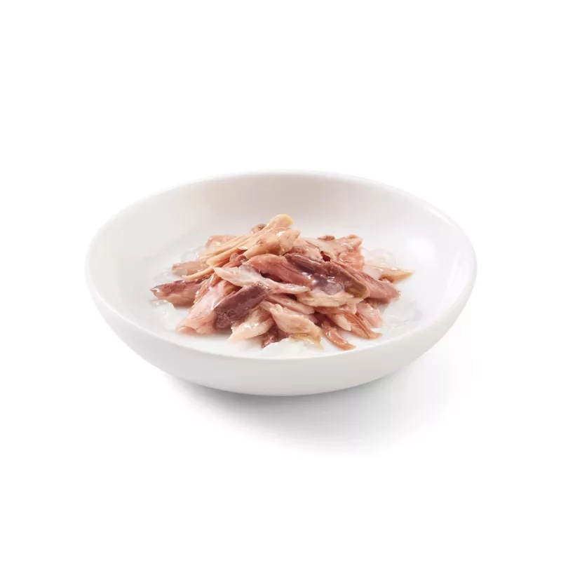 SCHESIR Thunfisch mit Rind in Gelee - Nassfutter für Katzen - 85g