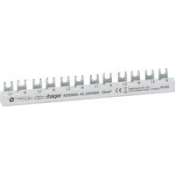 Hager Phasenschiene KDS563A 12 Mod. 63A L1N-L2N-L3N