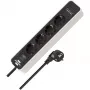 Power Extension Brennenstuhl 1153240126 1,5 m 4 AC-Ausgänge Innenbereich Schwarz Weiß