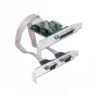 DeLOCK - Adapter Parallel/Seriell - PCIe 1.1 Low-Profile - parallel x 1 + Seriell x 2 (90413)