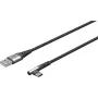 Goobay 64656 USB-Kabel 1 m USB 2.0 USB-C USB-A Schwarz - Grau (64656)