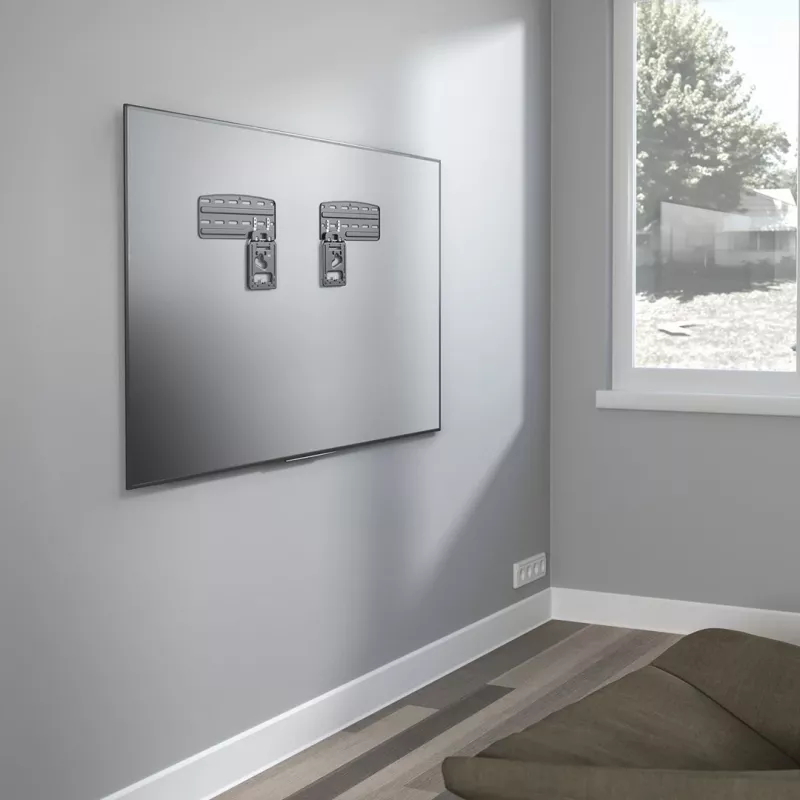 Maclean TV-Halterung, kompatibel mit Samsung QLED TVs, 43-85, max. 60 kg, MC-806 N