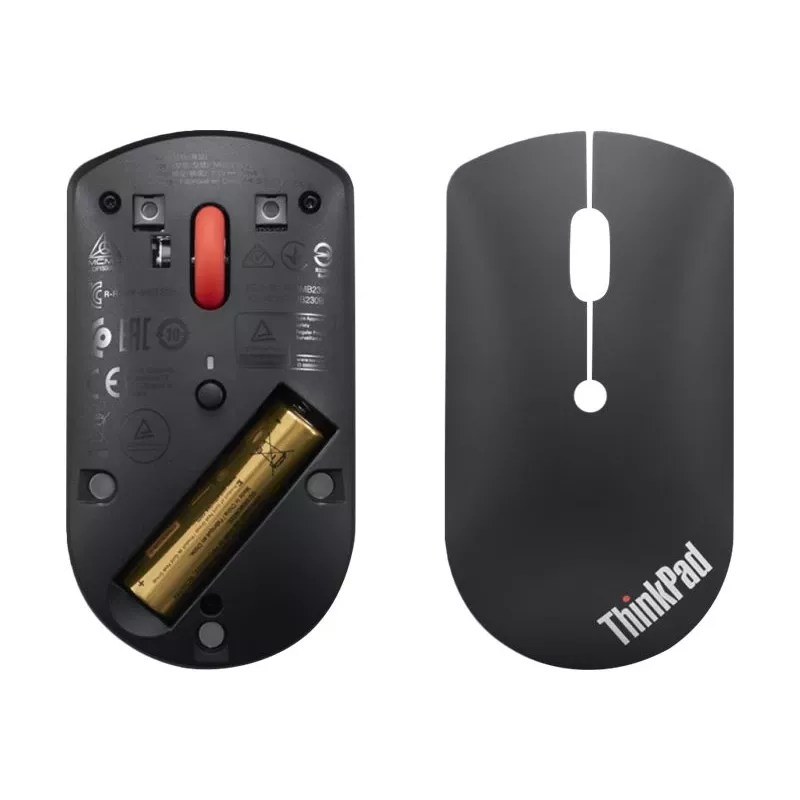 Lenovo 4Y50X88823 Maus Office beidhändig Bluetooth Optisch 2400 DPI