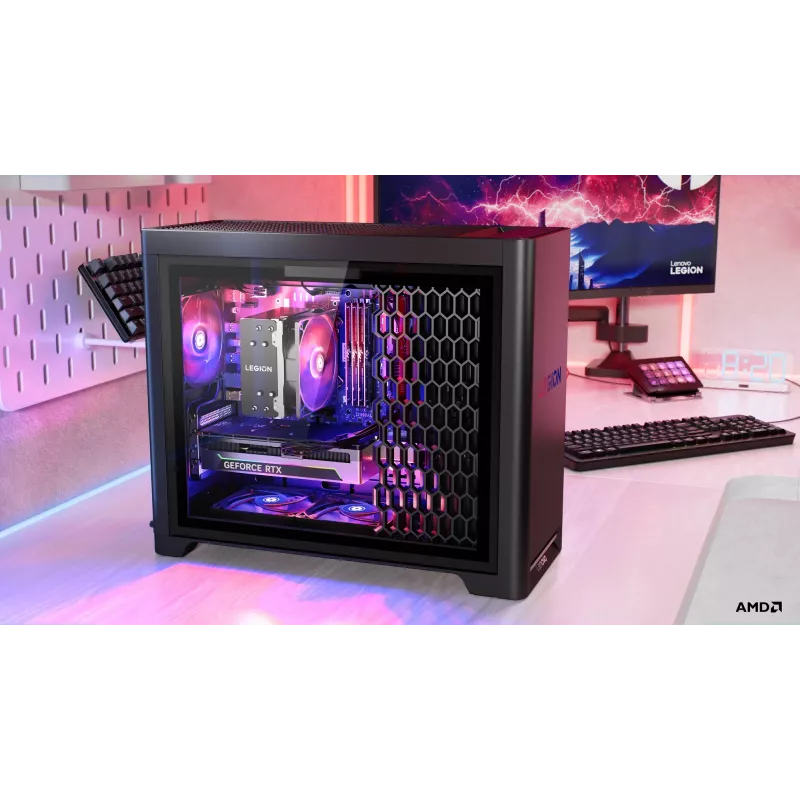 Lenovo Legion | T5 30AGB10 | Desktop | Tower | AMD Ryzen 7 | 7700X | 32 (2x16GB) GB | UDIMM DDR5 | 512 GB | NVIDIA GeForce RTX 5070 | Ohne Tastatur | Windows 11 Pro | Garantie 24 Monate