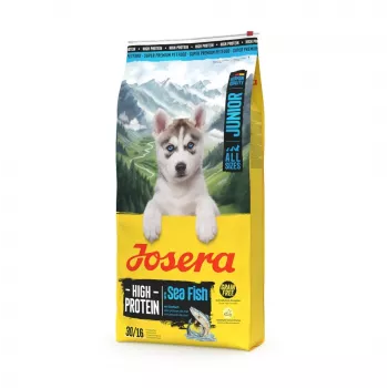 Trockenfutter für Hunde JOSERA High Protein Junior Sea Fish 12,5 kg — für heranwachsende Welpen
