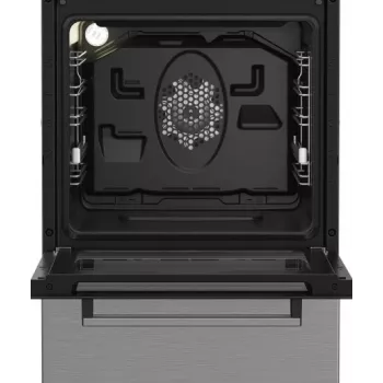 Freistehender Herd BEKO FSM52332DXDT 5-Flammen-Gaskochfeld 60 cm, Elektrobackofen 60 L, Energieeffizienzklasse A