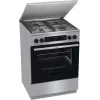 Gorenje GKS6C71XF Freistehender Herd mit Backofen Silber