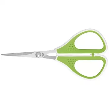 Schere WEDO 975 411 universal gerader Schnitt einzeln 114 mm, grün/weiß