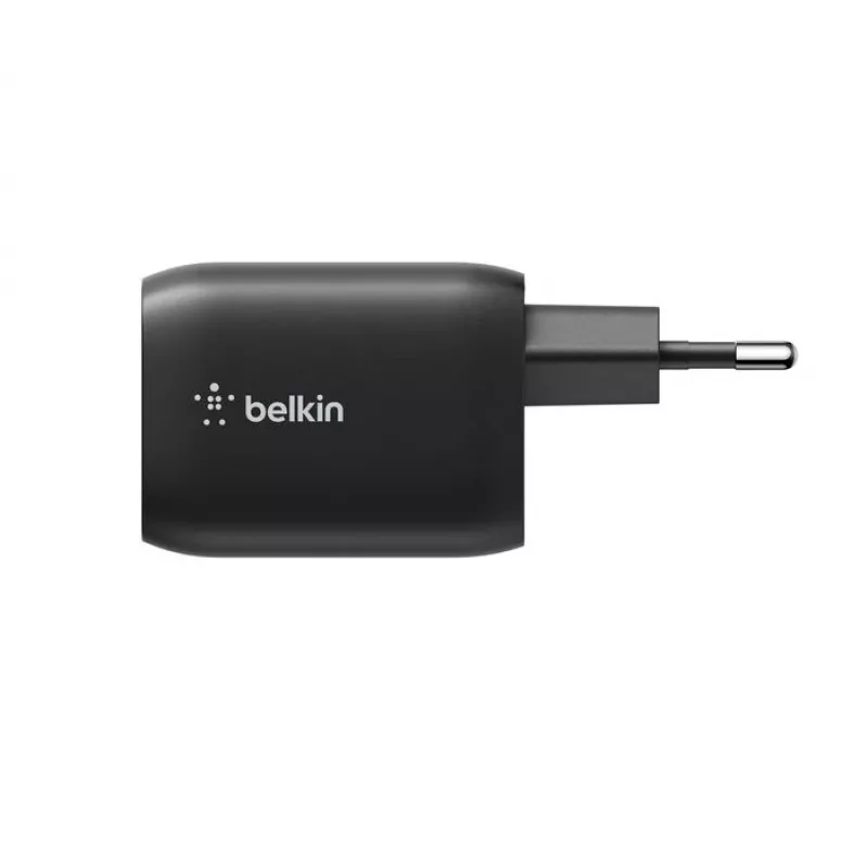 USB-C Dual-Ladegerät Belkin ENA007KQBK 65W – Dual-USB-C-PD-Ladefunktion für Laptops und Mobilgeräte