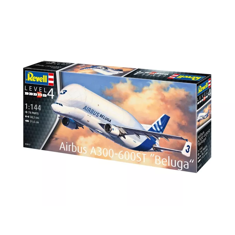 Revell 1/144 Maßstab Airbus A300-600 pc(s) Beluga Modellbausatz