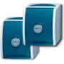 Busch Jaeger Zubehör Stromversorgung Steckdose CEE 7/3 Blau - Grau (2083-0-0816)