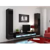 Cama TV-Ständer VIGO neu 30/180/40 schwarz/schwarz glänzend