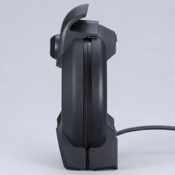 Severin WA 2103 Waffeleisen für 4 Waffeln 1200 W Schwarz, Silber