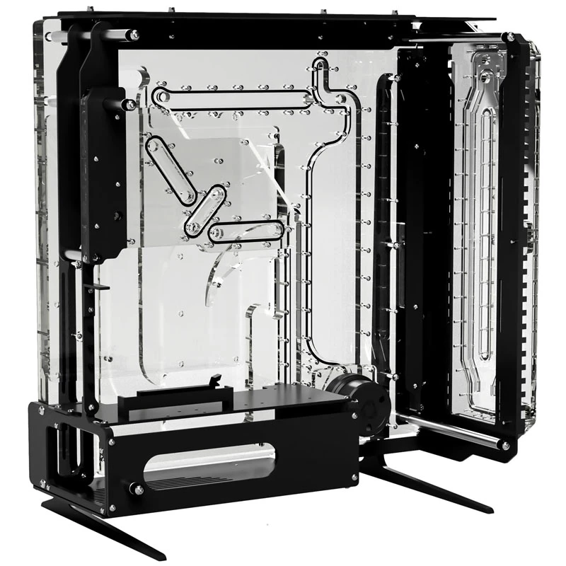 Singularity Computers Spectre 2.0 Elite Kit Side Distro Plate - Schwarz