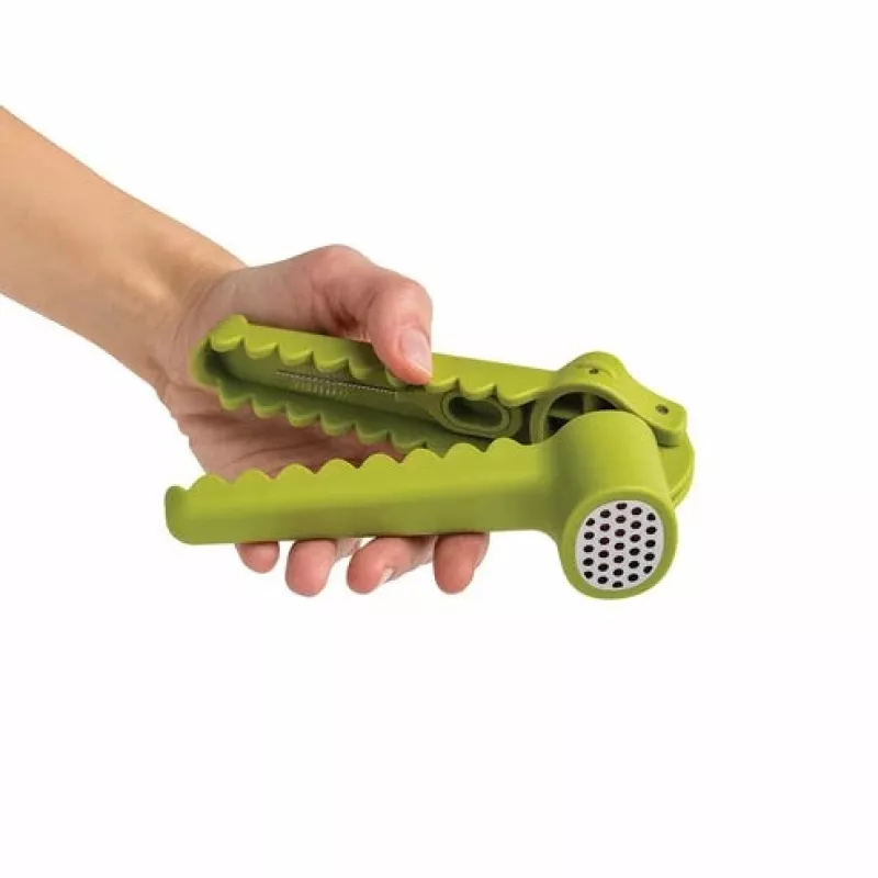 Griff-Knoblauchpresse Ototo Design Garligator Grün Kunststoff Stahl