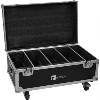 Flightcase Roadinger 31005238 für 4× LED CLS-18 QCL RGB/WW