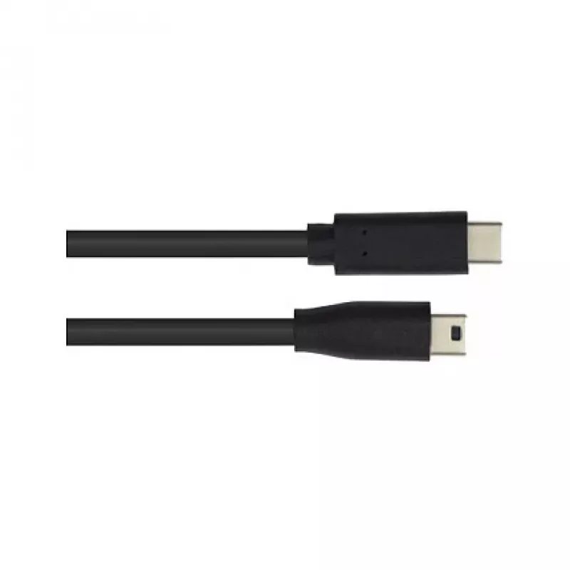 Good Connections USB2.0-Kabel C-Mini B5pol. schwarz 5m