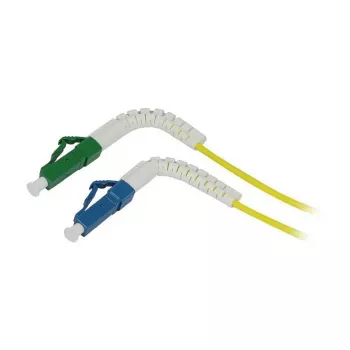 Synergy 21 LWL-1-Faser-Patchk. 5mtr.LC-LC APC 9/125u OS2 G657A2 AD 2mm flexible - Single- bzw. Monomode-Faser - 5 m