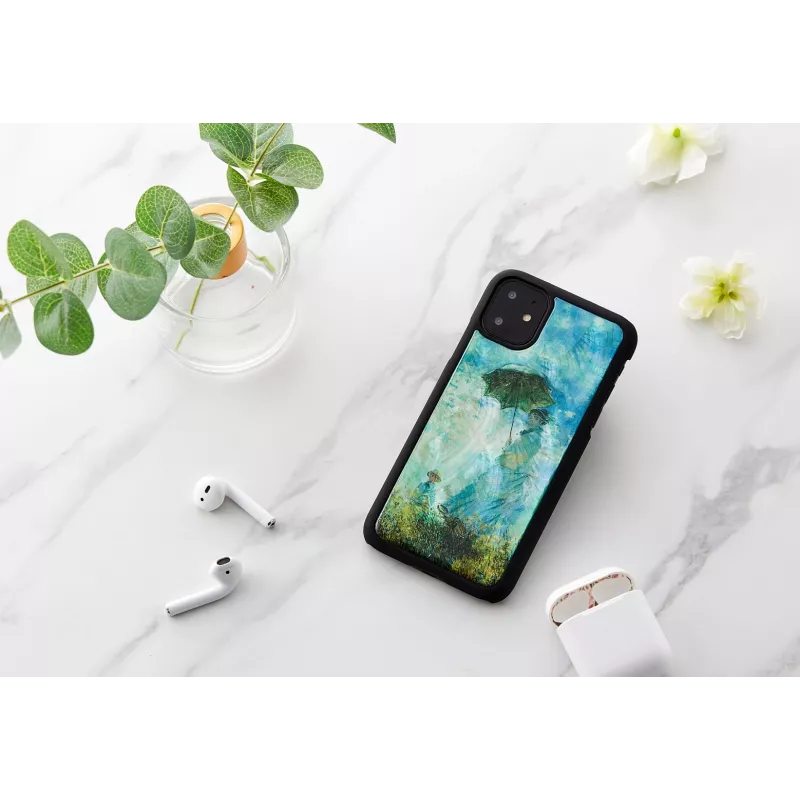 Smartphone-Hülle iKins für iPhone 11 — Schwarz Camille Design, Schutzhülle