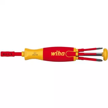 Schraubendreher Wiha LiftUp 41158 mit integriertem Bit-Magazin, Modell SB283109022