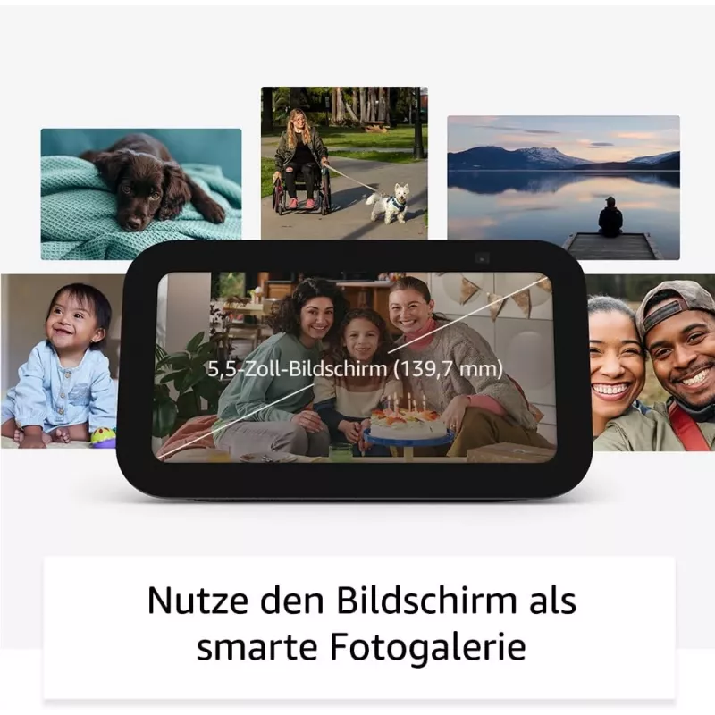 Smart Speaker Amazon Echo Show 5 (3rd Gen), Schwarz