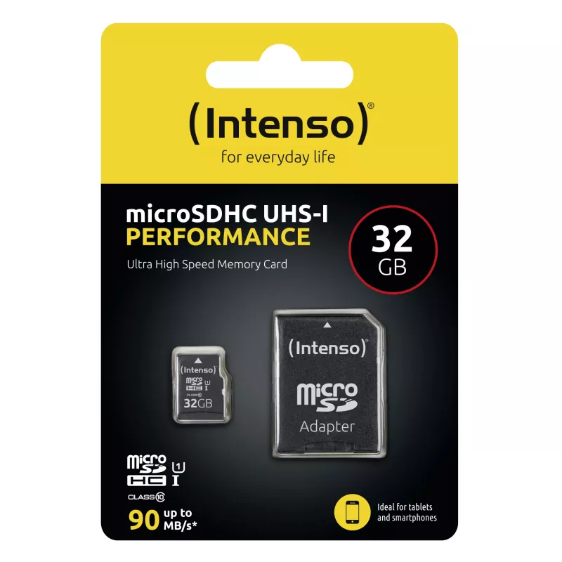Speicherkarte Intenso 32GB MicroSD UHS-I Class 10 3424480