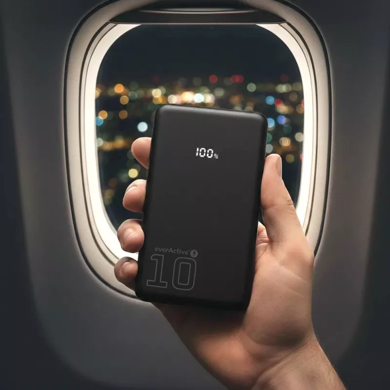 Tragbare Powerbank everActive EB-11QB 10.000 mAh, 2× USB-C 20W (QC4.0)
