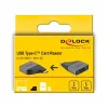 Kartenleser DeLOCK 64117 USB 3.2 Gen 1 Type-C Grau
