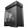 Desktop-PC-Gehäuse DeepCool CL6600 Schwarz — unterstützt ATX/PS2/SFX/SFX-L-Netzteile, 140-mm-Frontlüfter, 120/140-mm-Deckel/Rückseite, 2,5/3,5-Zoll-Laufwerke