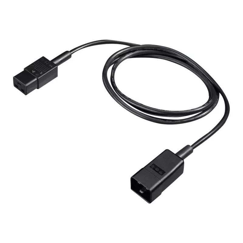 Rittal DK 7200.217 Schwarz 1,8 m C20-Kupplung C19-Kupplung
