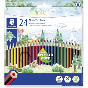 Buntstifte Staedtler Noris colour 185 Mehrfarbig 24 Stück