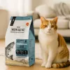 Trockenes Katzenfutter wiejskazagroda Monoprotein Lachs Adult 3 kg - getreidefrei, Einzelprotein, 38% Protein, 20% Fett