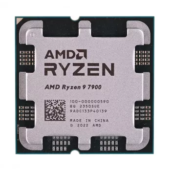 Prozessor AMD Ryzen 9 7900 12C/24T, 3,7-5,4 GHz, 64 MB, 65 W, AM5