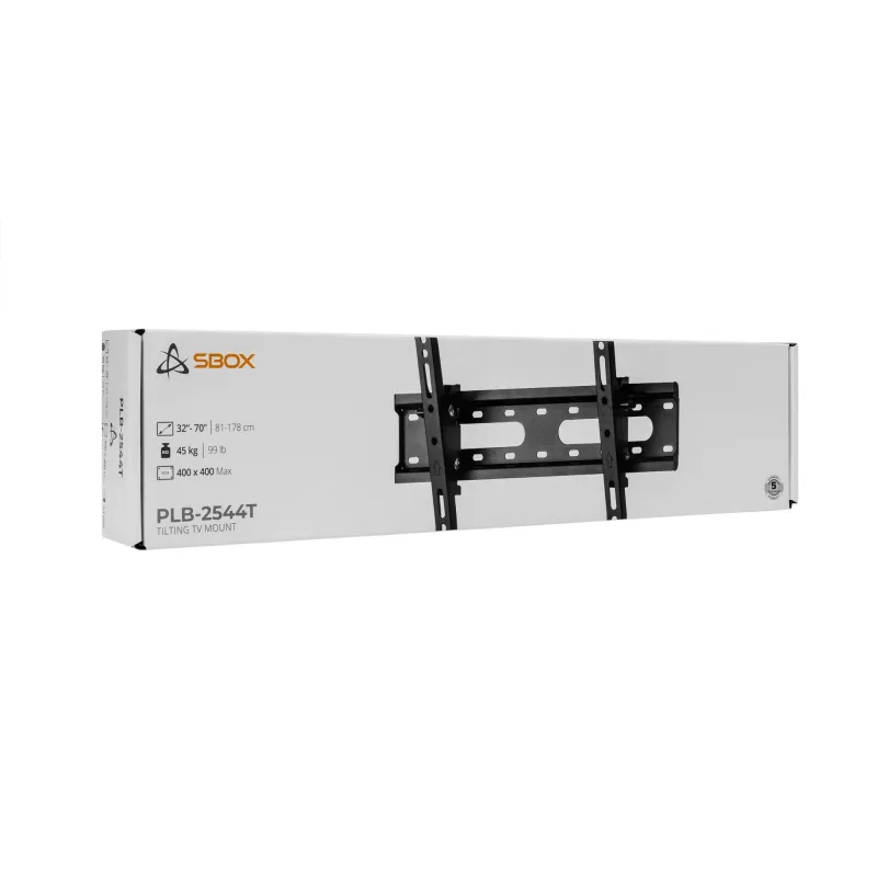 TV-Halterung SBOX PLB-2544T-2 für 32-70-Zoll-Fernseher, max. Belastung 45 kg, VESA bis 400×400