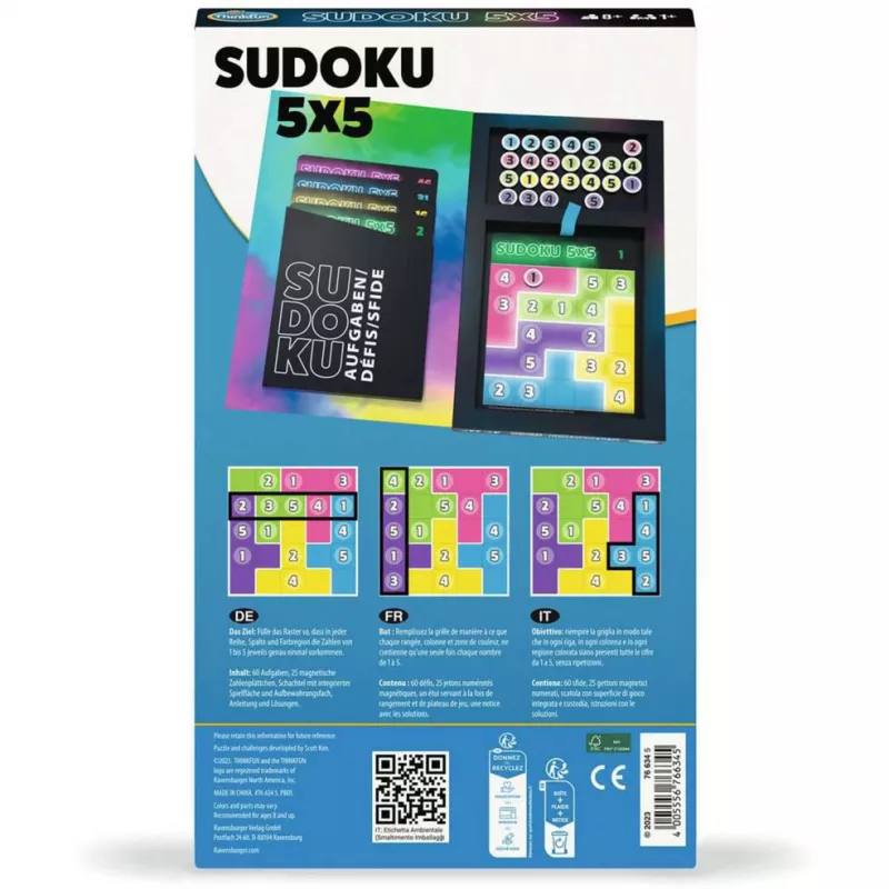 Sudoku 5x5, Puzzle-Spiel