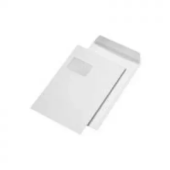 Versandtasche MAILmedia C4 selbstklebend mit Fenster, braun