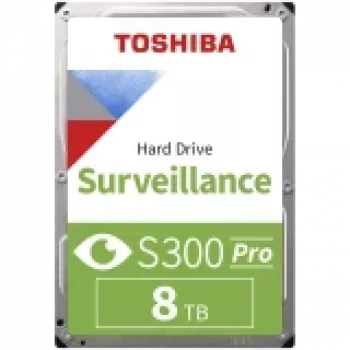 Toshiba S300 Pro Surveillance interne Festplatte 8 TB 7200 RPM 512 MB 3.5 Serial ATA III