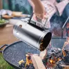 Anzündkamin BLAUPUNKT GCA01 tragbarer Kohleanzünder, kompaktes Design, einfach zu bedienen