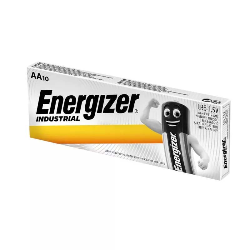 Energizer Industrial AAA Alkaline-Batterien - 6x 10er-Packs + 6x 10er-Packs gratis
