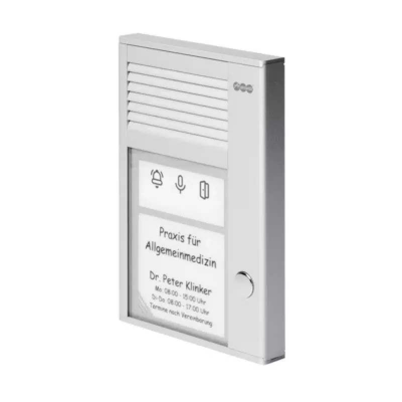 Auerswald TFS-Dialog 211 Aluminium Wired Wall Intercom IP22
