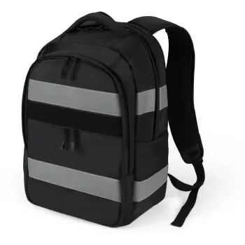 DICOTA Hi-Vis V2 Backpack Rucksack Schwarz 320x220x455mm PET TPU