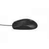 Kabelgebundene Büromaus NATEC Ruff Plus USB Typ-A, rechtshändig, 1200 DPI, 3 Tasten, schwarz